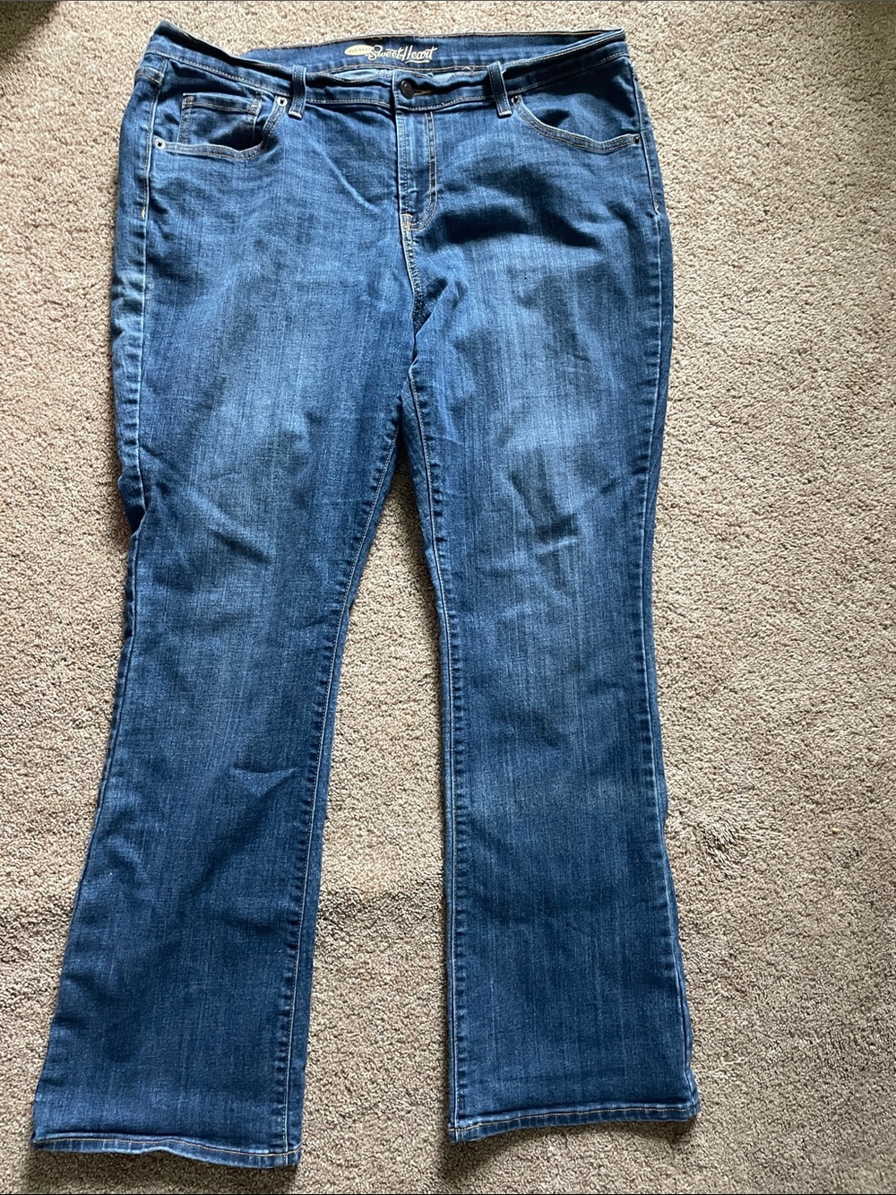 Old Navy Dark Blue Wide Leg Women's Jeans